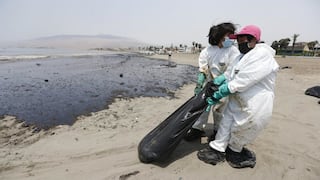 Derrame de petróleo: Colegio de Ingenieros del Perú alerta de improvisación en la limpieza del mar