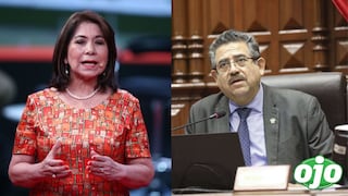 Martha Chávez a favor de que Manuel Merino vuelva a presidir Mesa Directiva del Congreso