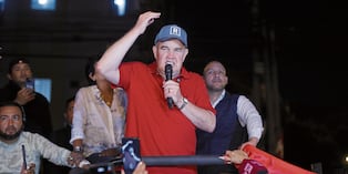 El candidato presidencial por Renovación Popular, Rafael López-Aliaga, no para de denunciar un presunto fraude en el último proceso electoral. Fotos: Antonio Melgarejo/ @photo.gec