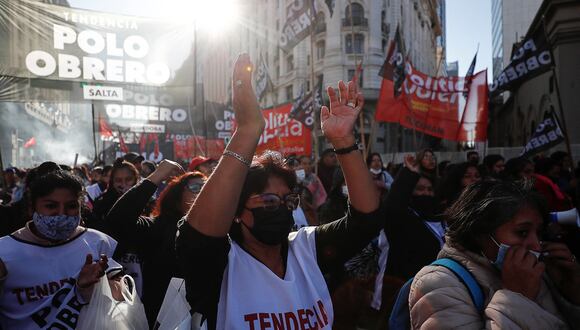 Los manifestantes saldrán de nuevo a las calles en Buenos Aires, Argentina, esta vez contra el shock de Milei.