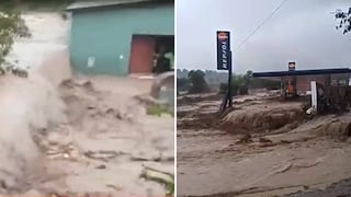 Huaico inunda Moquegua y personas quedan atrapadas (VIDEO)
