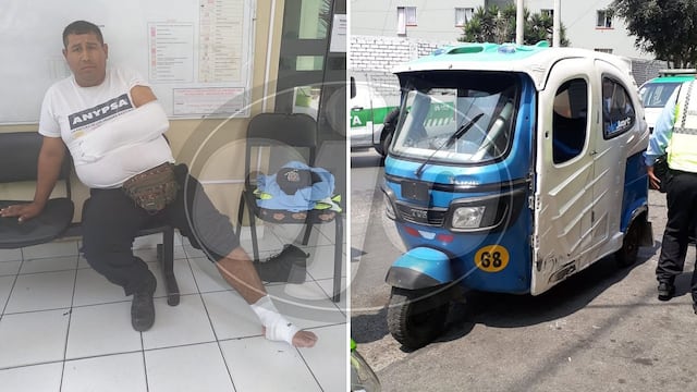 ​Surco: sereno fue secuestrado y golpeado por mototaxista extranjero (FOTOS)