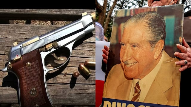 Investigan en qué delitos se usó pistola de Augusto Pinochet recuperada en operativo antidrogas