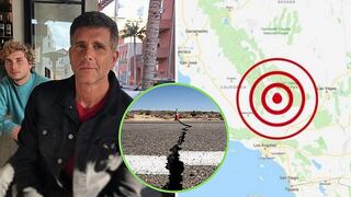 Christian Meier comparte video tras vivir terremoto de magnitud 7,1 en California 