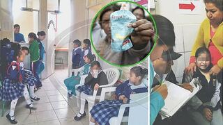 Qali Warma intoxica a 620 niños de 13 colegios de Cañete (FOTOS)