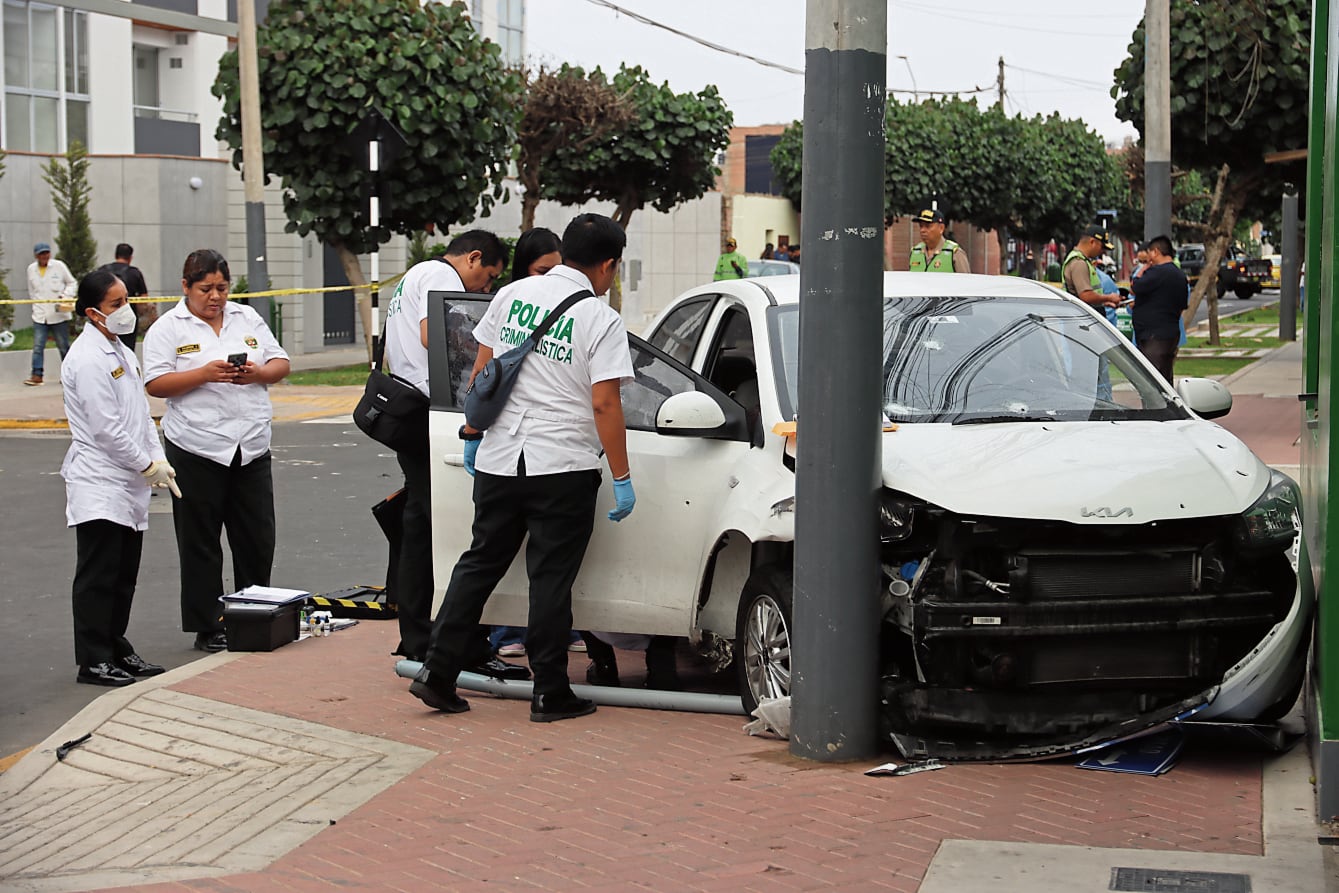 Ajuste de cuentas a balazos, en que mataron a un exrecluso, ocurrió en el distrito de San Miguel. Foto: Violeta Ayasta/@photo.gec