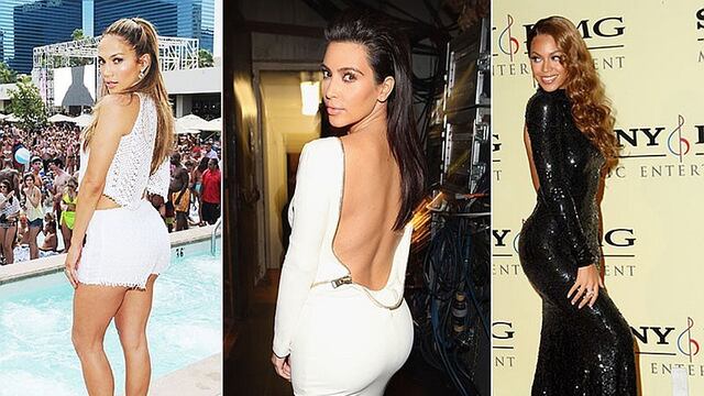 Para Jennifer Lopez los traseros de Beyonce y Kim Kardashian no son atractivos