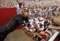 Toros bravos son nobles y saltan encima de corredores de San Fermín para evitar pisotearlos