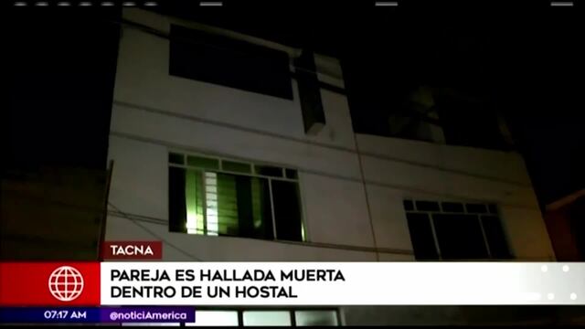 Tacna: pareja es hallada muerta dentro de cuarto en hospedaje | VIDEO 