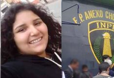 INPE: Pamela Cabanillas cumplirá prisión preventiva en penal de Chorrillos