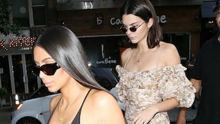 Kendall Jenner y Kim Kardashian se lucen sin prenda íntima [FOTOS]