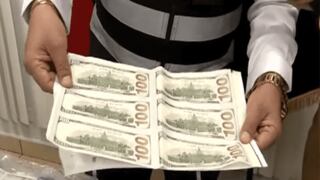 Falsificadores tenían producción de dos millones de dólares