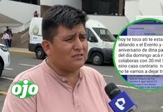 Promotor de eventos en Trujillo es víctima de extorsionadores