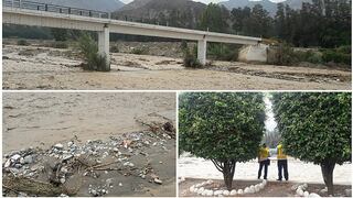 Lurín: vecinos están en zozobra ante posible desborde de río (FOTOS Y VIDEO)
