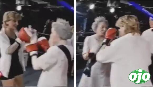 Ojo - Pelea de box entre Lady Di y la Reina Isabel