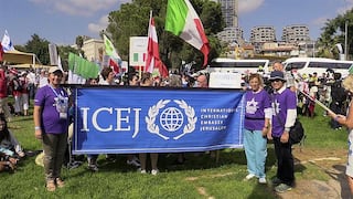 ​Israel: evangélicos peruanos apoyan al sionismo en Jerusalén por una "profecía"