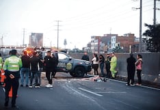 Policía en moto muere arrollado y chofer de auto es detenido