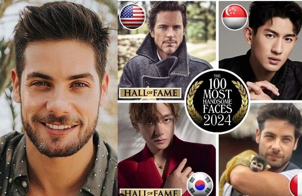 Andrés Wiesse entre los más guapos del 2024.