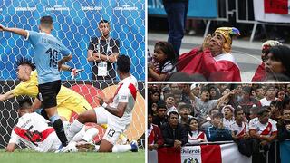 Hinchas "oran" para que Perú le gane a Uruguay en la Copa América | FOTOS