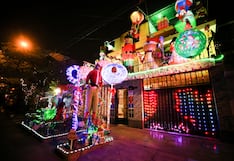 Convierten calles de Lima en villas de Navidad