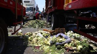 Paro de transportistas: por qué se hará y qué alimentos dejarían de ingresar a Lima