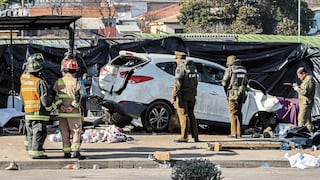 Militar chileno acelera su auto en feria y atropella y mata a seis personas