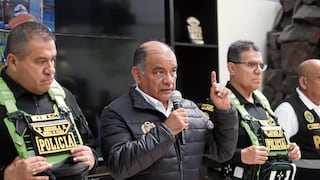 Gobierno ratifica a mandos policiales porque destaca “tendencia a la baja” en crímenes