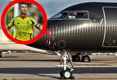 Cristiano Ronaldo se luce con lujoso avión privado con la inscripción “CR7″