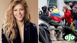 Shakira al Gobierno de Colombia por la represión a las protestas: “Las balas jamás podrán silenciar la voz del que sufre”