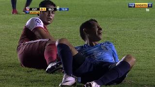 Futbolista sufre doble fractura en pleno partido y conmociona al balompié (VIDEO)