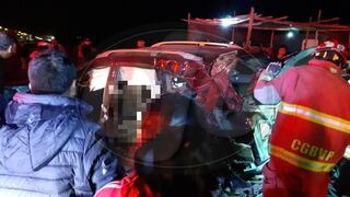 ​Huaral: dos muertos y cuatro heridos deja accidente de tránsito en la variante de Pasamayo│FOTOS