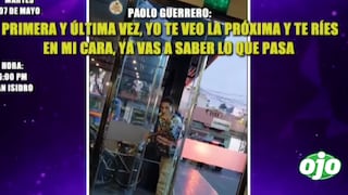 Paolo Guerrero perdió los papeles y amenazó a reportero que le preguntó por supuesto embarazo de Ana Paula Consorte