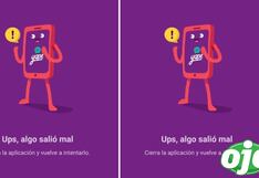 Yape se cayó: Reportan que aplicación para transferir dinero presenta fallas y genera malestar en usuarios
