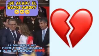 Gran Desfile Cívico Militar 2024: Dina Boluarte evitó saludar a su wayki Wilfredo Oscorima