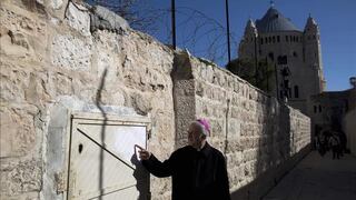 OLP culpa Israel de las pintas anticristianas en lugares religiosos