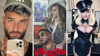 Maluma y Madonna reaparecen juntos posando para la revista “Rolling Stone” ¿Preparan un nuevo tema?