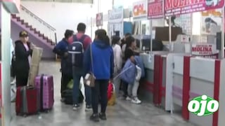 Alza de precios en pasajes de bus durante Semana Santa debido a la alta demanda (VIDEO)