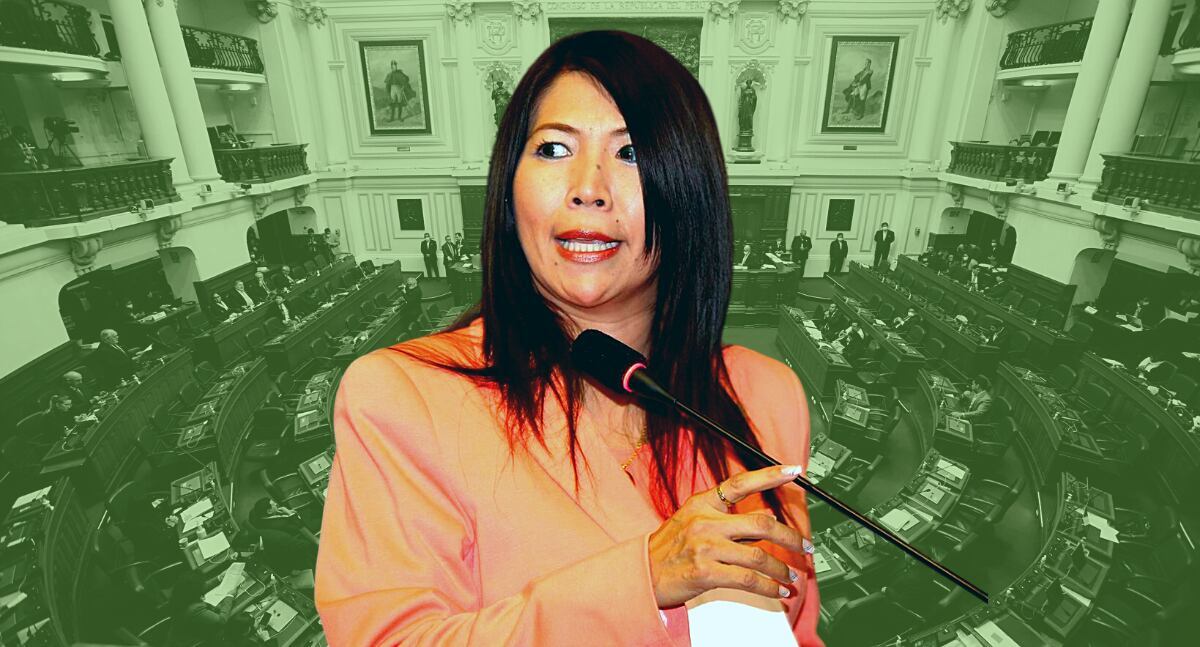Congresista María Cordero Jon Tay.