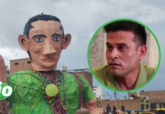 Puno: familiares de víctimas toman como insulto que se queme muñeco de Christian Domínguez | FOTOS