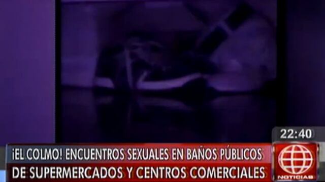 San Borja: Baño de centro comercial era utilizado para encuentros sexuales 