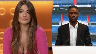 Conductora de TV dice al aire que astro del Real Madrid es “más negro” que su terno y la despiden