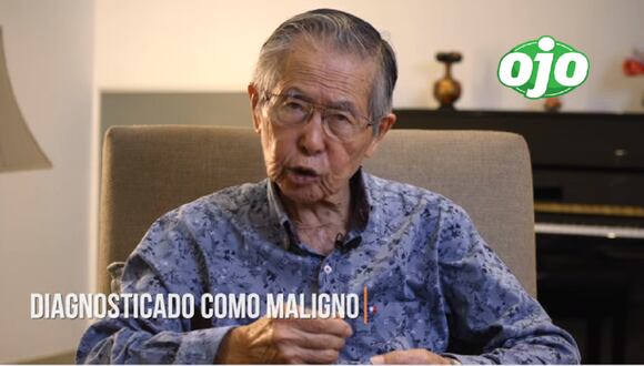 Alberto Fujimori. (Foto: captura YouTube)