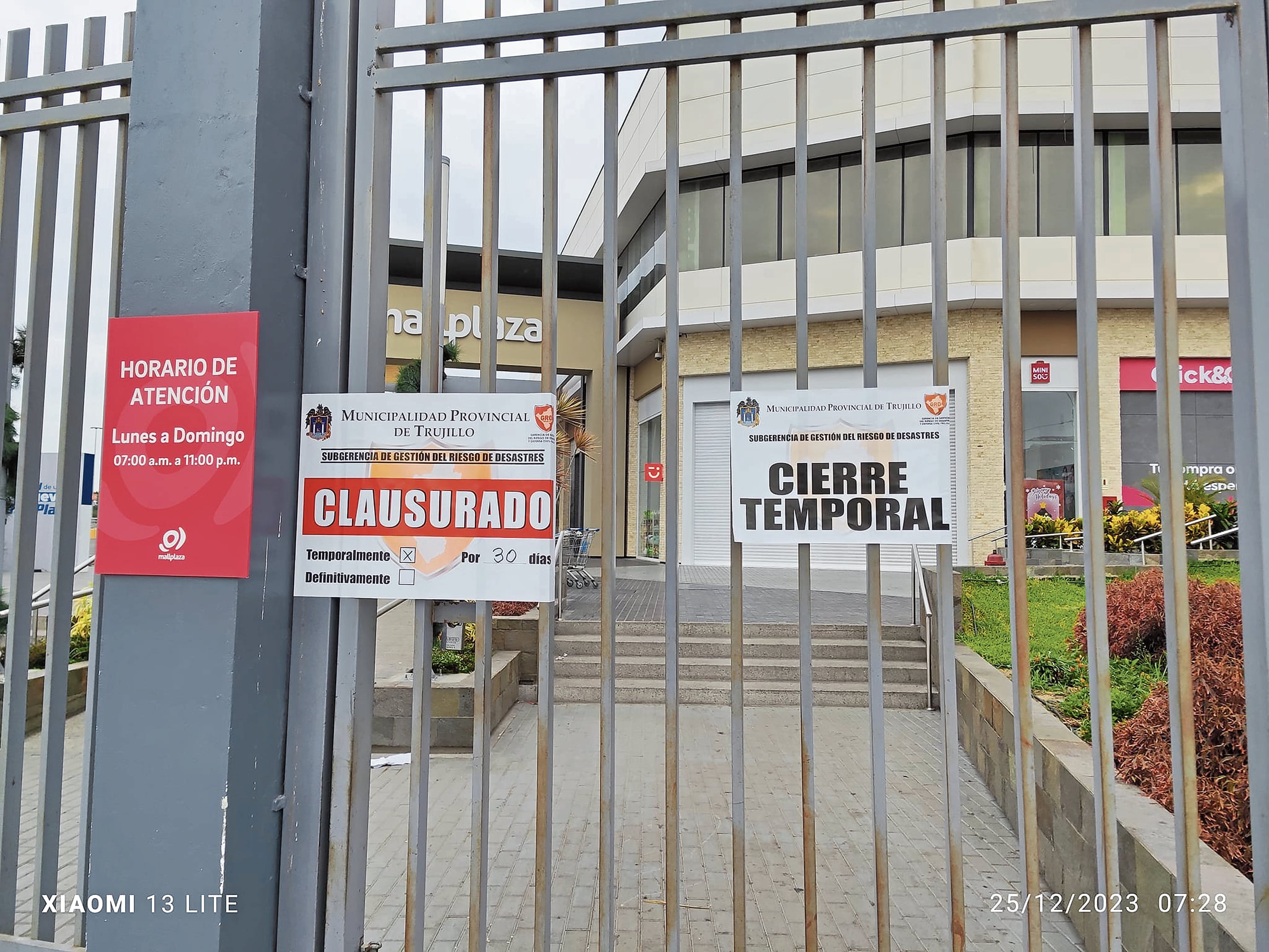 Centro comercial deberá absolver observaciones.