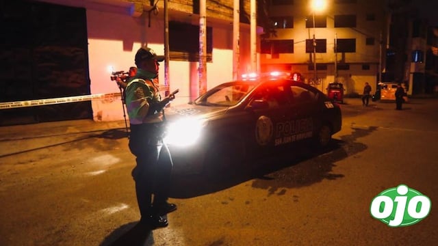 Desconocido mata de un balazo a delincuente que asaltó a mujer en San Juan de Miraflores (VIDEO)
