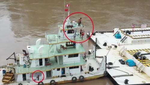 Los indígenas retienen las embarcaciones con pequeñas canoas y ataques con bombas molotov, según la empresa. (Foto: Andina)