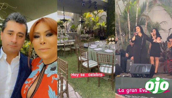 Magaly Medina y su esposo Alfredo - diario OJO