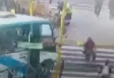 Anciano que manejaba bicicleta muere atropellado en el óvalo Higuereta (VIDEO)