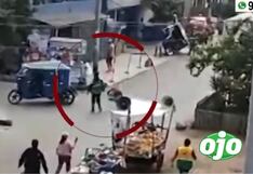 San Juan de Lurigancho: mototaxistas se enfrentaron a golpes por pasajeros (VIDEO)