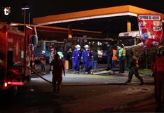 Deflagración en grifo de VMT deja un fallecido y más de 40 heridos