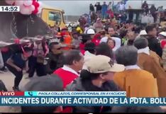 Viuda burla seguridad presidencial y agrede a Dina Boluarte en Ayacucho